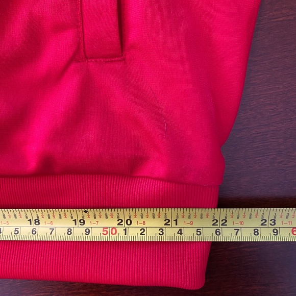 Mens Red Adidas Track Jacket - New with Tag – Full Zip, Classic Athletic Style - Picture 11 of 11